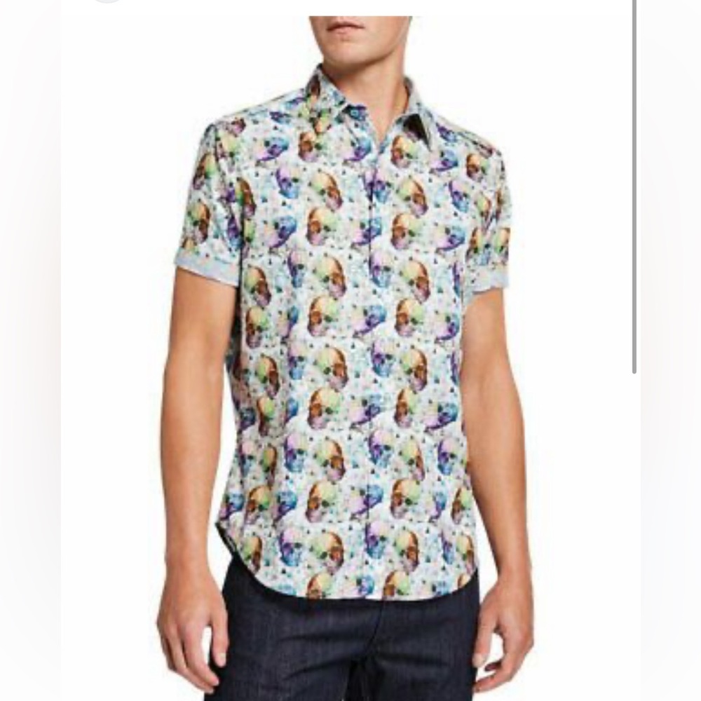 Robert Graham Skull Shirt Limited Edition Medium